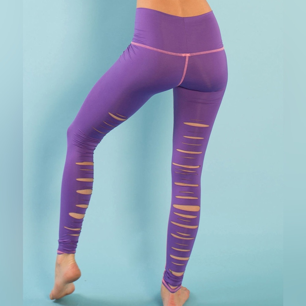 Teeki Janis Hot Pants Laser Cut Yoga Legging